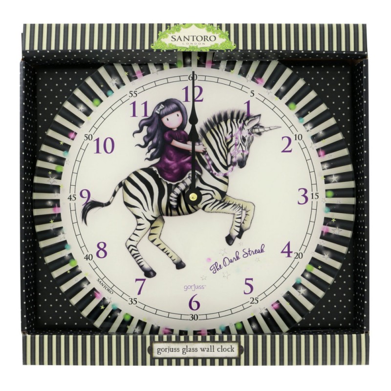 Ceas Perete Gorjuss Dark Streak Decorativ - imagine 4
