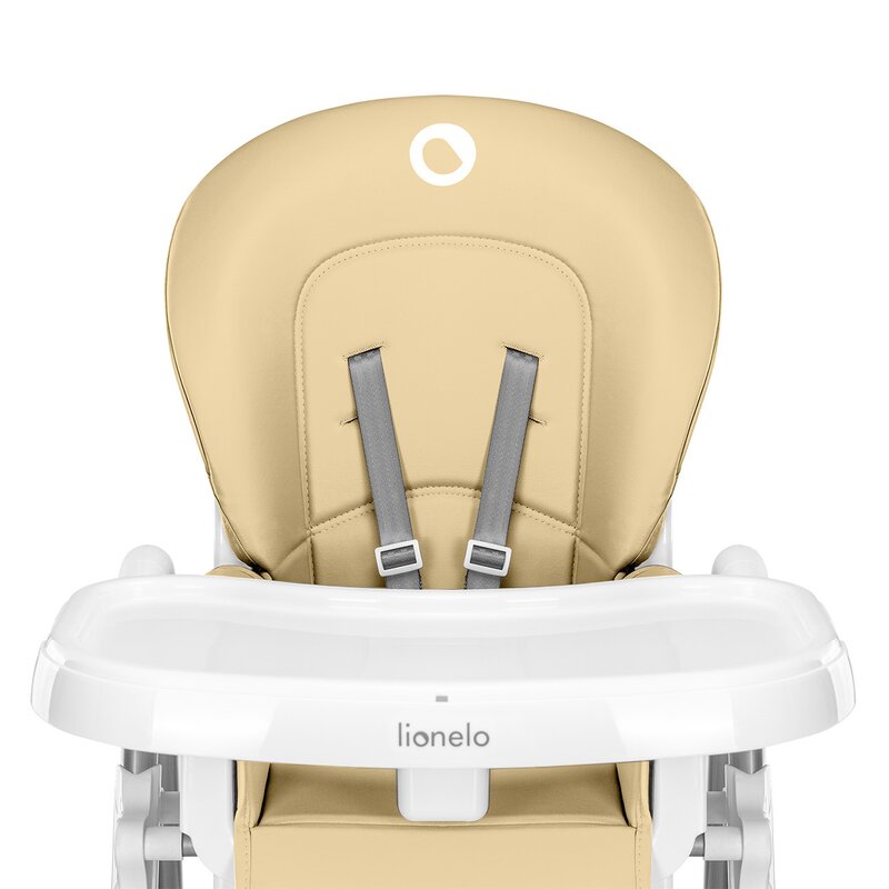 Scaun de masa Lionelo Linn Plus Bej, Reglabil Metal - imagine 3