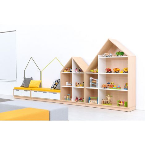 Dulap Bancută Quadro Moje Bambino | 2 Locuri - imagine 3