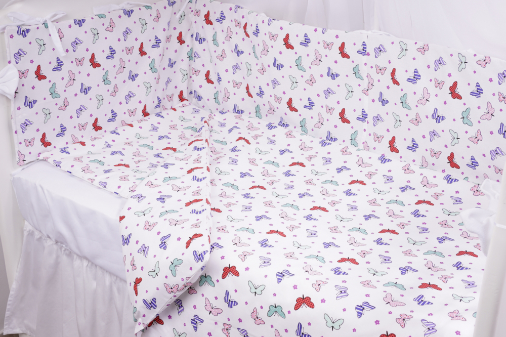 Lenjerie Patut Confort Family Fluturasi | Bumbac Sigur