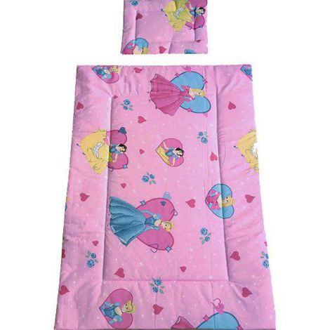 Lenjerie Hubners Princess 5 piese roz - imagine 3