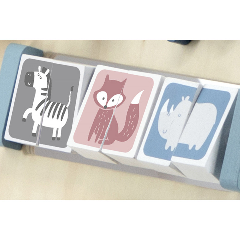 Antemergator Montessori Viga PolarB - Gri - imagine 4