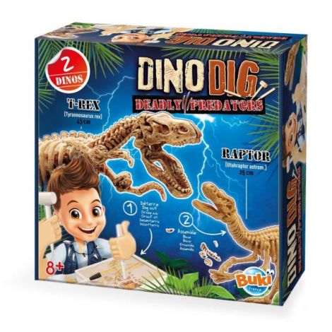Kit Săpat Dinozaur Buki - Aventură Paleontologică