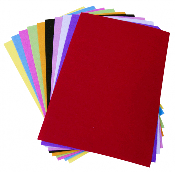 Set 10 coli fetru A4 Colorart | Multicolor 1mm