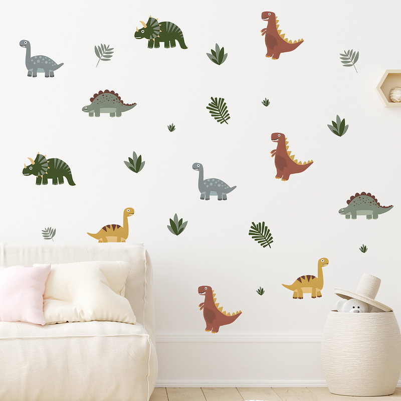 Sipo Sticker Dinozauri 90x80cm - Decorațiune Copii - imagine 4