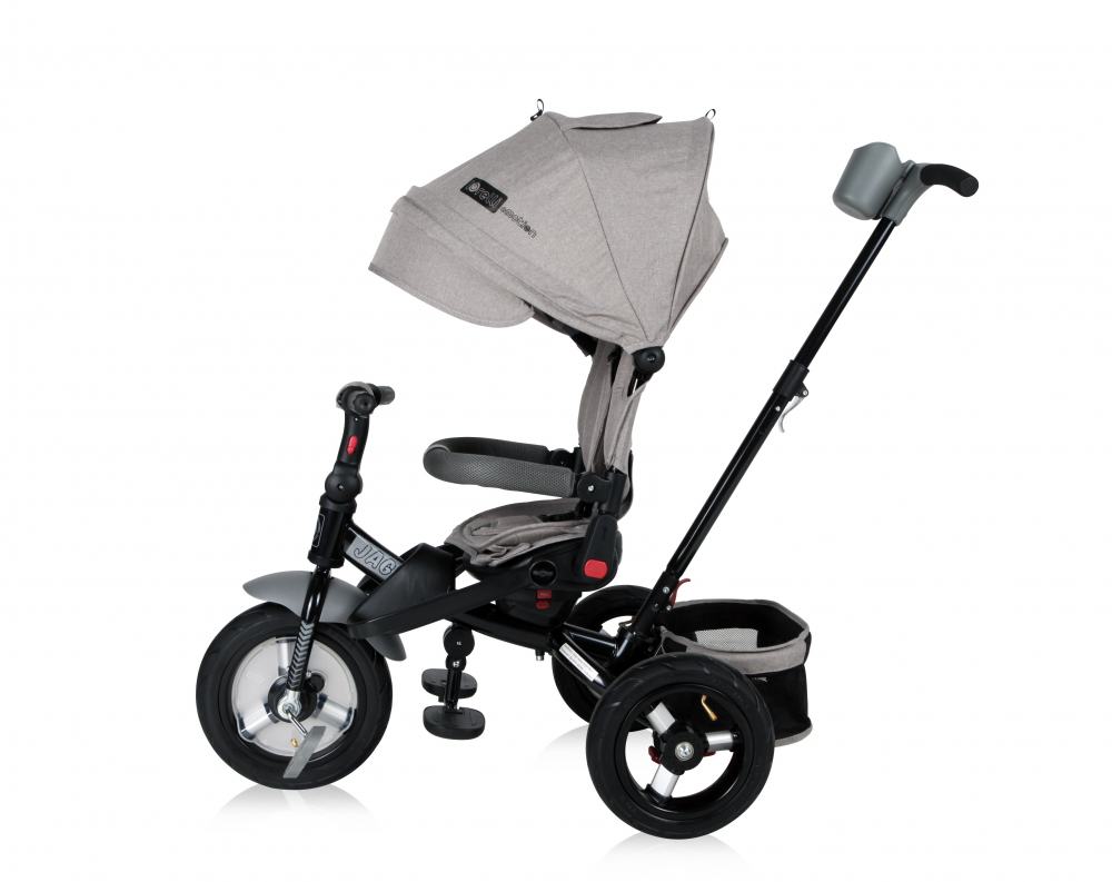 Tricicleta Lorelli Jaguar 4 in 1, Grey Luxe