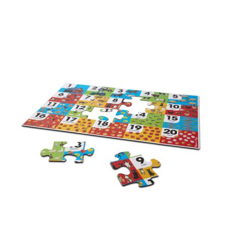 Puzzle Podea Melissa & Doug Numără Animalele - imagine 3
