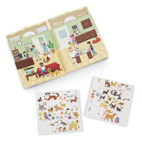 Abtibilduri Pufoase Animale Melissa & Doug - imagine 4