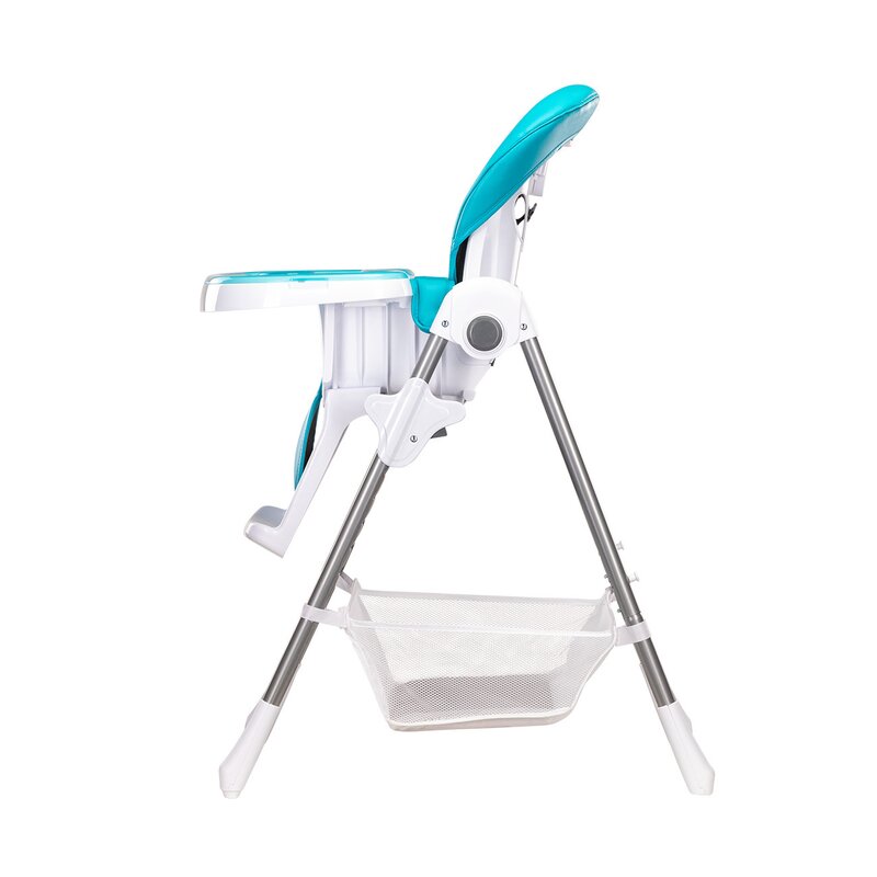Scaun de masa Lionelo Linn Plus Metal Turcoaz - imagine 10