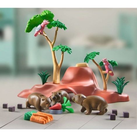 Playmobil Adapost Wombat - Aventură Australiană - imagine 3