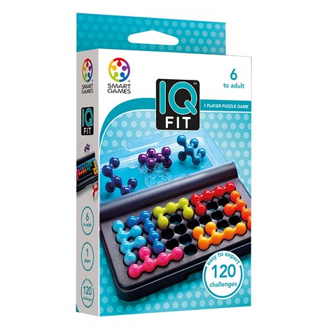 Smart Games IQ Fit - 120 Provocări Logice