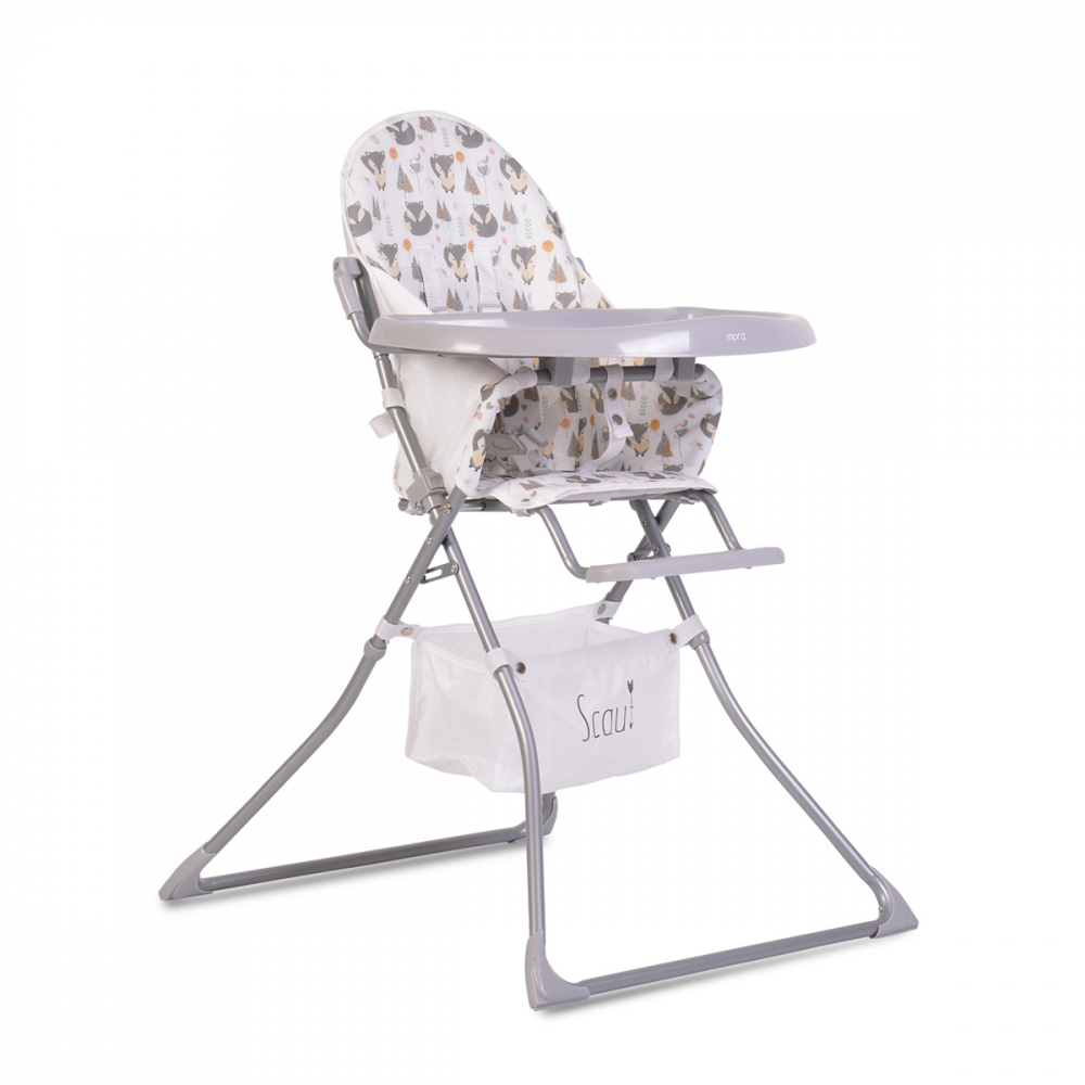 Scaun de masa Scaut Grey Moni | Compact si Practic - imagine 5