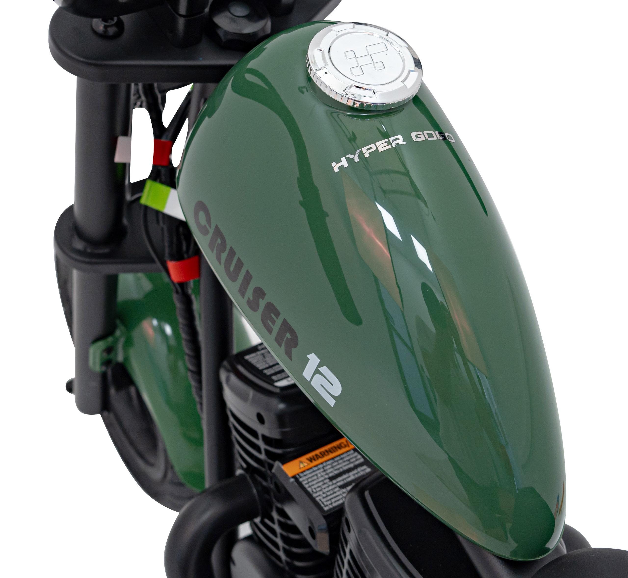 Motocicleta Electrica Copii CRUISER 12 Verde - imagine 8