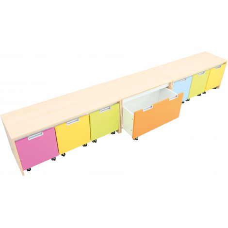 Set mobilier gradinita Quadro 110 Moje Bambino - imagine 3