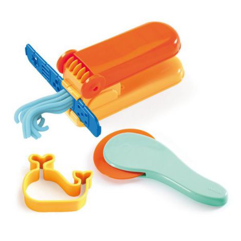 Set Modelaj Djeco Pop | Plastilină Colorată + Accesorii - imagine 2