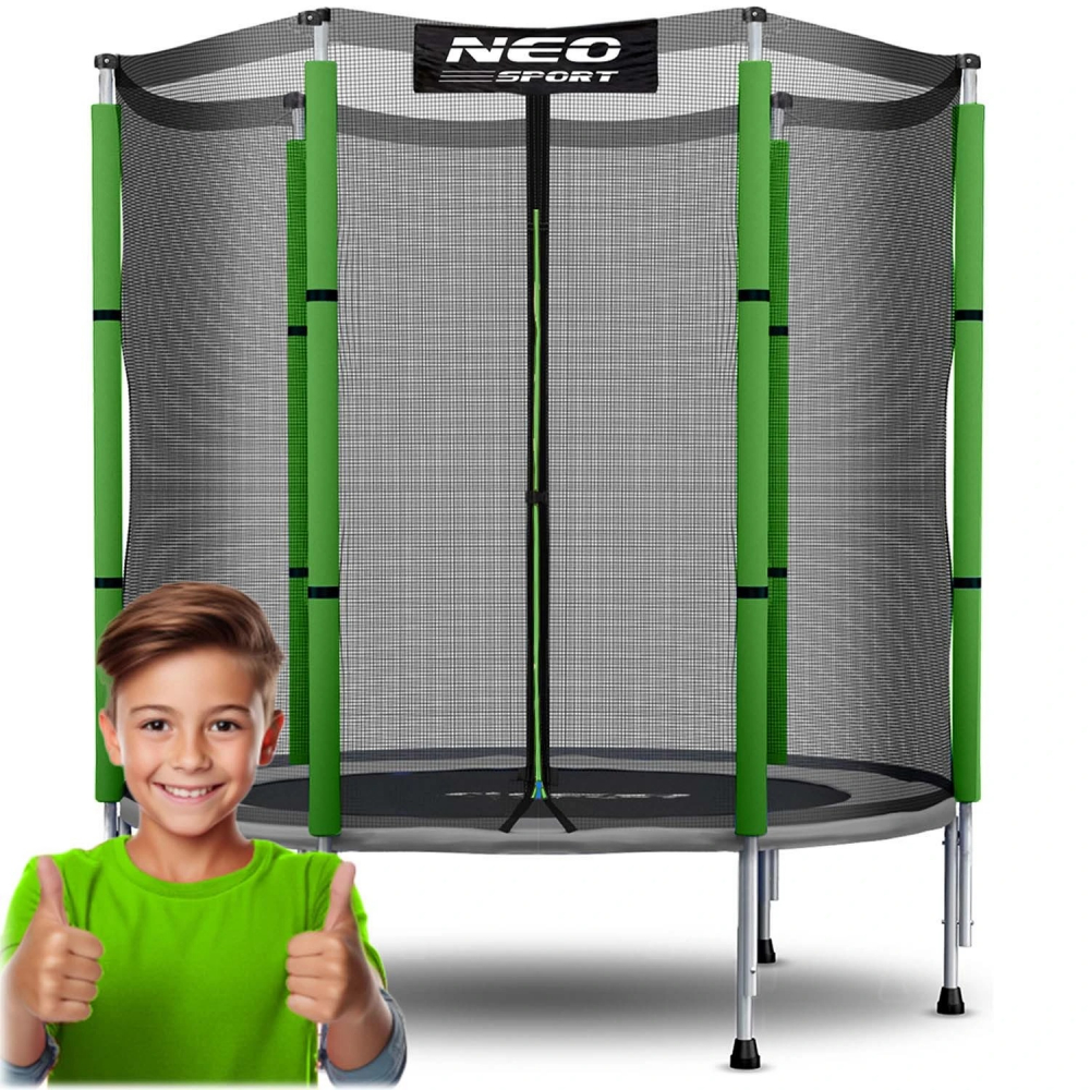 Neo-Sport Trambulina Copii 140cm cu Plasa Siguranta