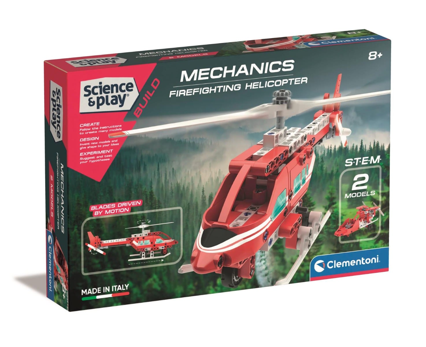 Kit Constructie Clementoni Elicopter Salvare