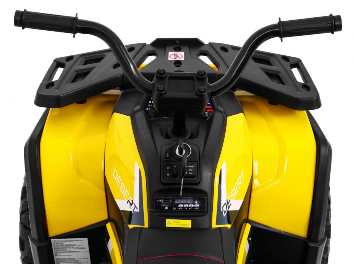 ATV Electric Desert 900 4x4 Galben cu Telecomandă - imagine 4