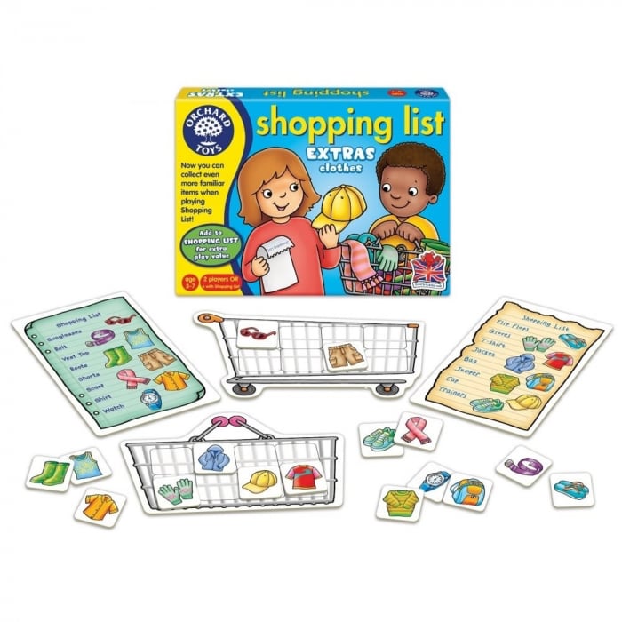 Joc Educativ Orchard Toys Lista de Cumparaturi Haine