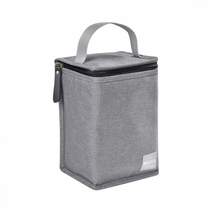 Geantă Termoizolantă Beaba Grey, Păstrare 3 Ore