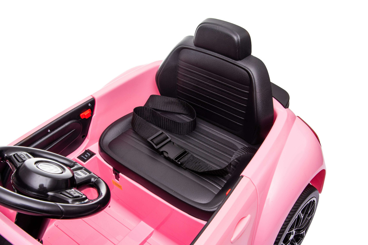 Volkswagen Beetle Roz 12V | Masinuta Electrica pentru Copii - imagine 10