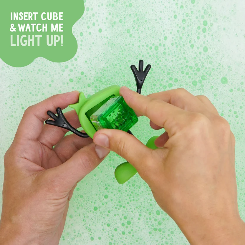 Glo Pal Pippa: Jucarie Senzoriala de Baie Verde - imagine 4