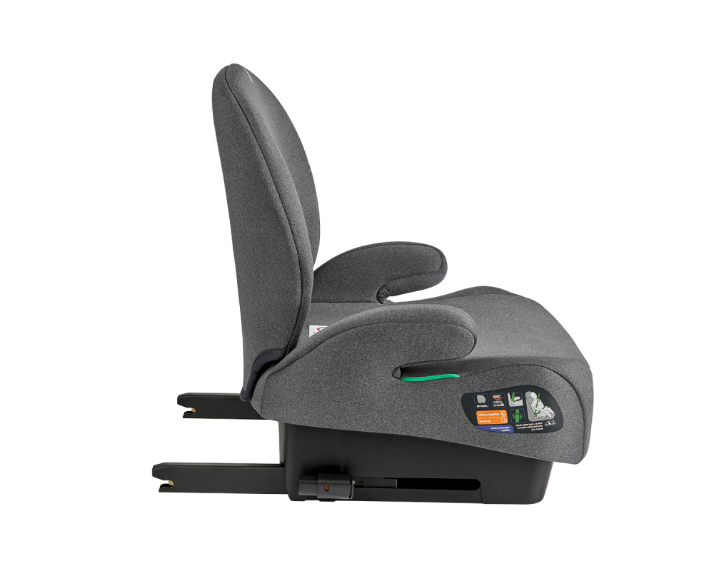 KikkaBoo i-Boost Gri ISOFIX - Scaun Auto Sigur 125-150cm - imagine 6