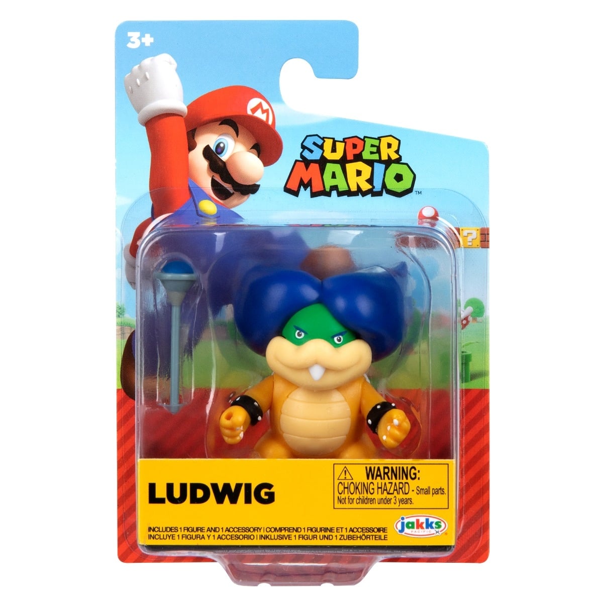Figurina Articulata Super Mario Ludwig 6 cm
