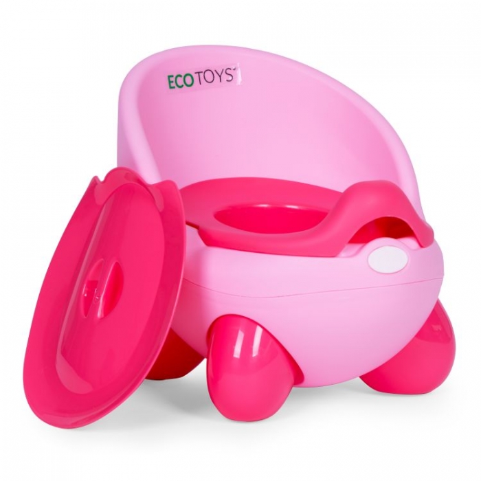 Olita Ecotoys Roz cu Insertie Detasabila - imagine 4