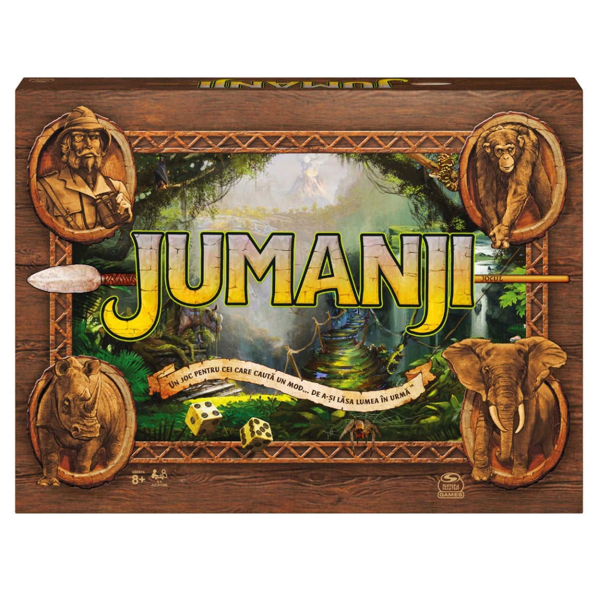 Joc Jumanji cu zaruri Rubiks | Aventură și Adrenalină