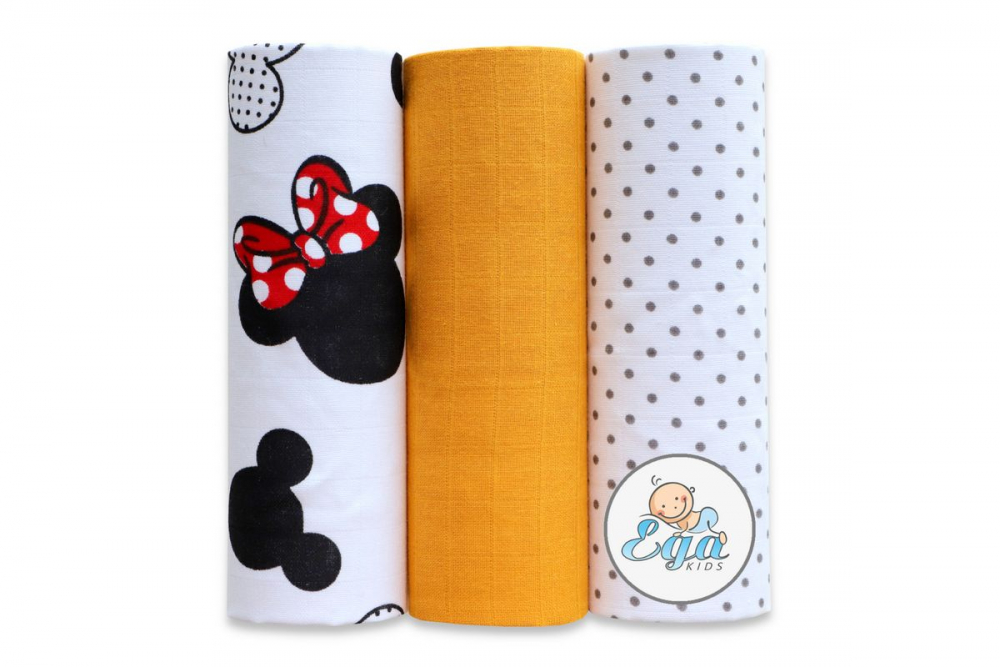 Set 3 scutece Egakids | Bumbac Natural Bebe