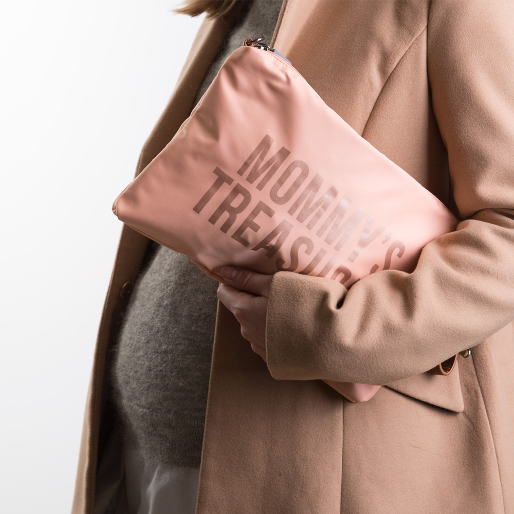 Poseta Childhome Mommy Clutch Roz pentru Mamici - imagine 5