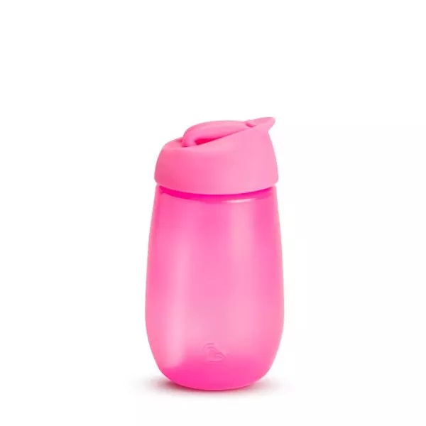 Cana Munchkin cu pai Easy Clean, 296ml, Roz - imagine 4