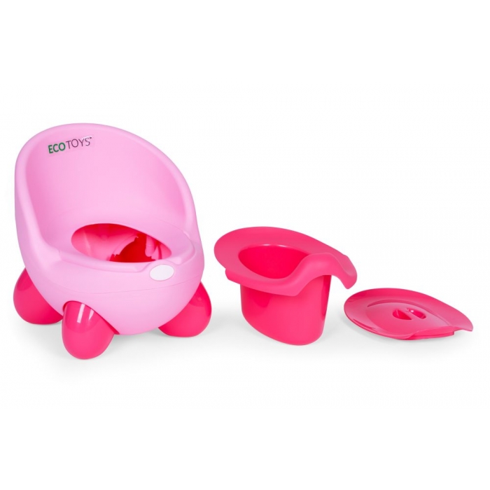 Olita Ecotoys Roz cu Insertie Detasabila - imagine 7