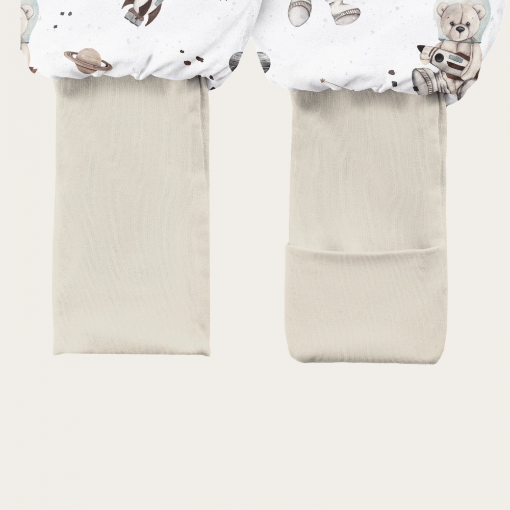 Baby steps Sac dormit picioare Space Teddy