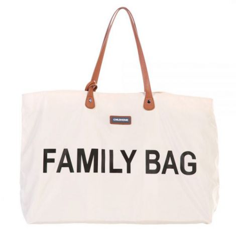 Geanta Childhome Family Bag Alb - Spatioasă și Practică