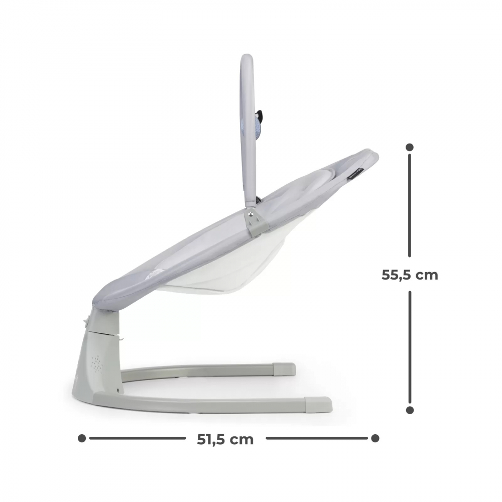 Leagan Electric 2-in-1 Kinderkraft Luli Gri