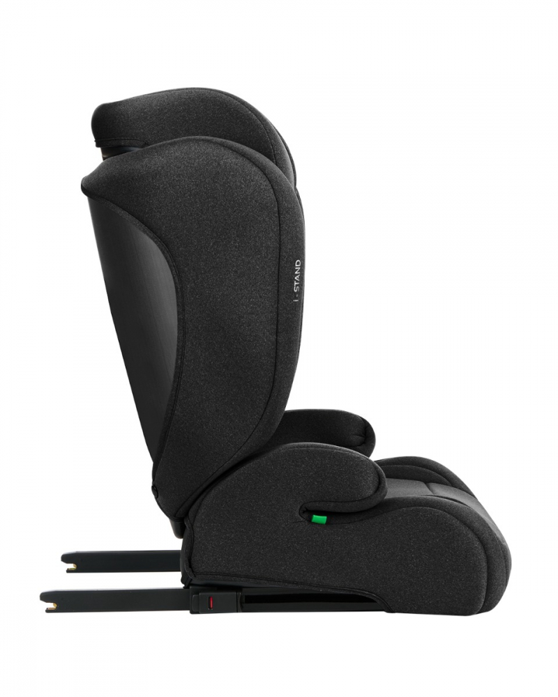 Scaun Auto Kikkaboo i-Stand Isofix, Black - imagine 4