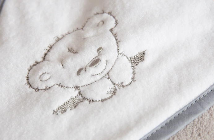 Prosop Baie BabyMam Teddy Bear cu Căciulă