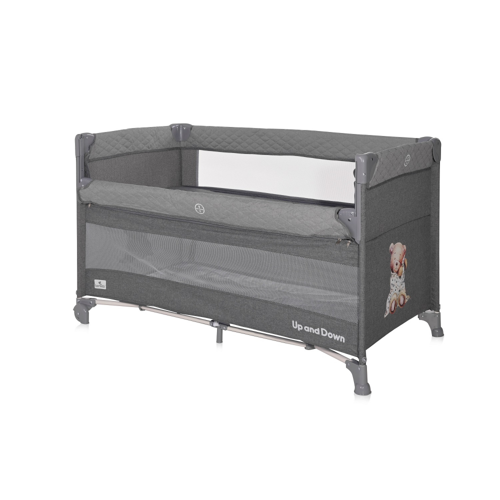 Patut Pliabil Lorelli Up and Down Cool Grey Bear - imagine 4