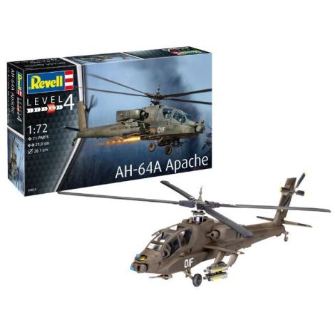 Revell AH-64A Apache Machetă Elicopter Militar