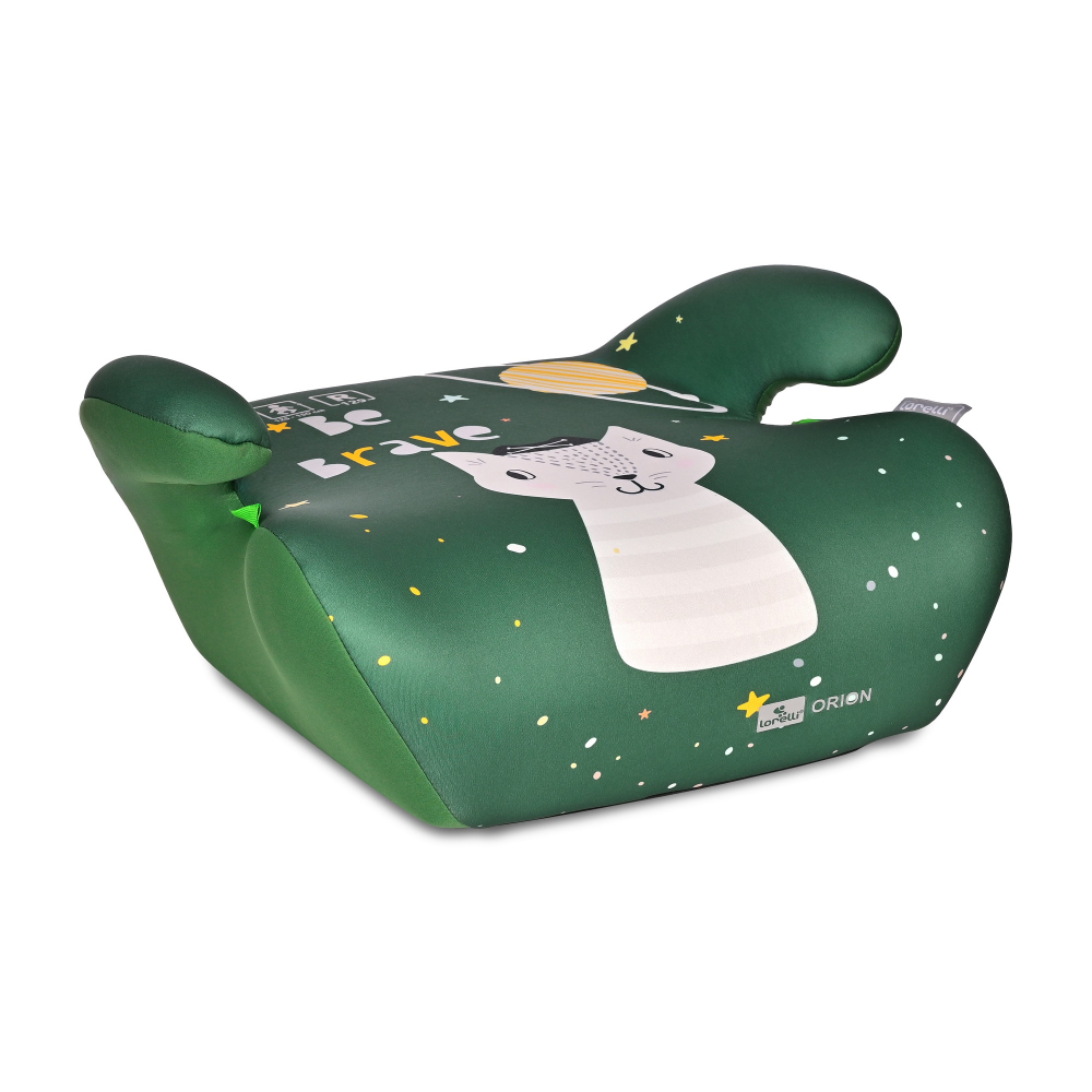 Înălțător auto Lorelli Orion Green Cat, 6-12 ani - imagine 3