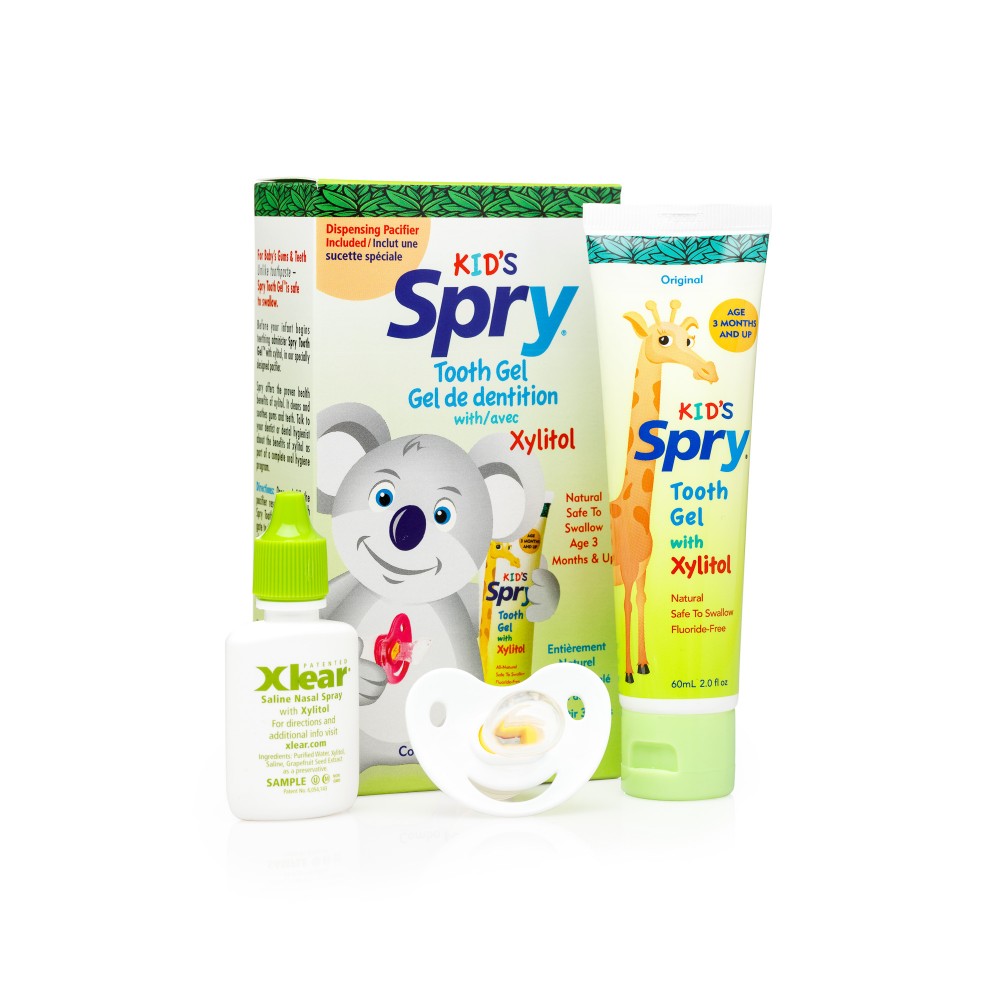 Kit Xlear Bebeluși cu Suzetă și Gel Xylitol - imagine 6