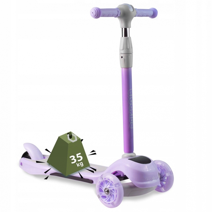 Trotineta Ricokids Piko Violet cu LED - imagine 7