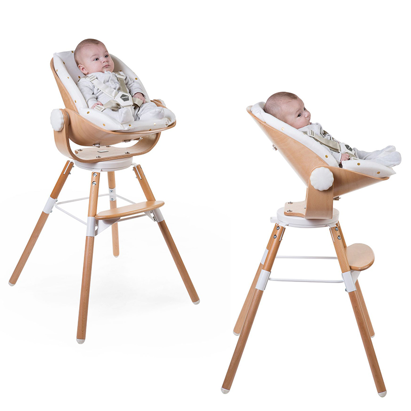 Sezut Nou-Nascut Childhome Evolu 2/One.80 Natural/Alb - imagine 2
