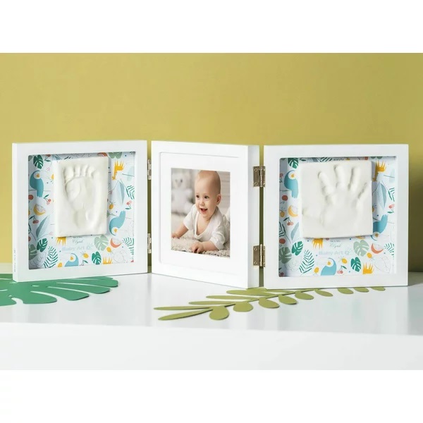 Rama foto Baby Art cu amprenta bebelusului - imagine 2