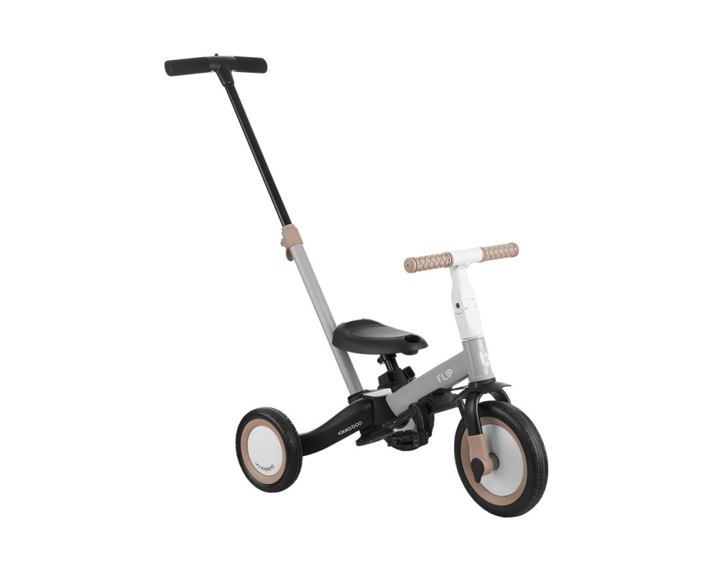 Tricicleta KikkaBoo Flip Grey 5 in 1 - imagine 2