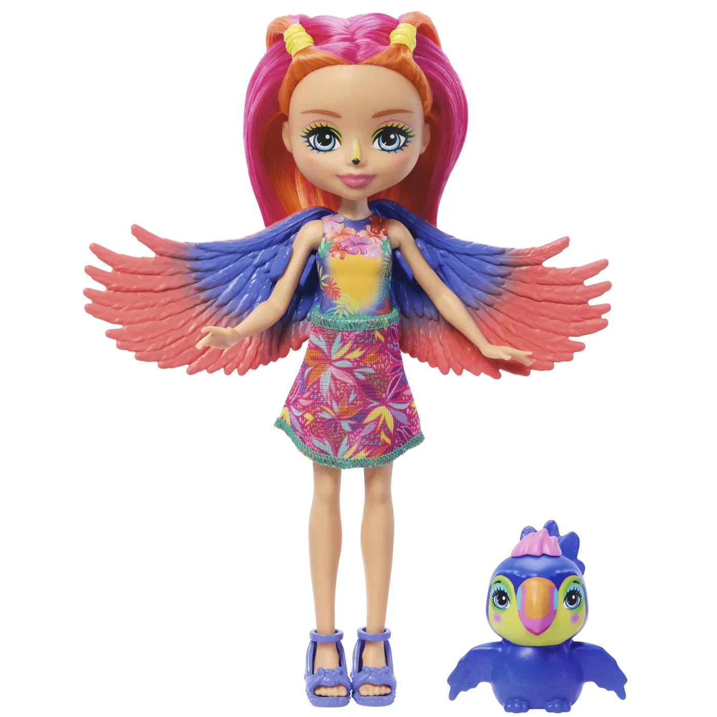 Păpușă Enchantimals Canopy și Trippi Toucan Mattel