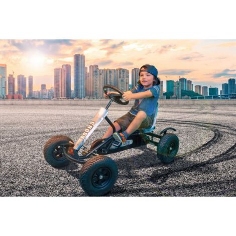 Kart Dino Cars BF1 cu Frana Libera - Negru - imagine 8