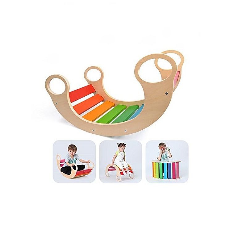 Balansoar Rocker Procart | Jucărie Echilibru Multicolor - imagine 8